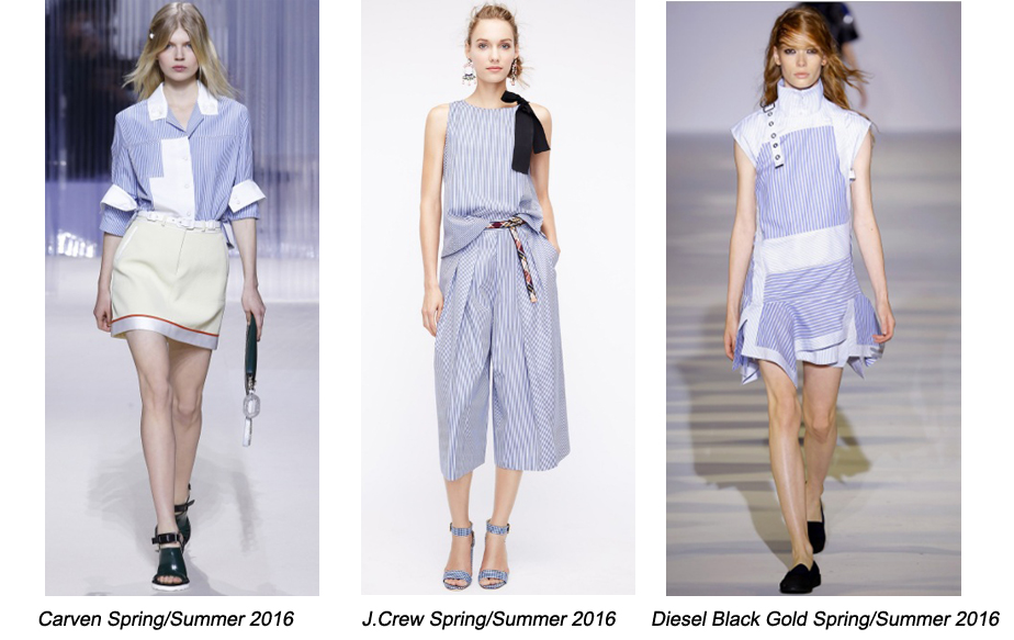 Preppy Shirting Stripes Make A Statement On The Runways FASHION