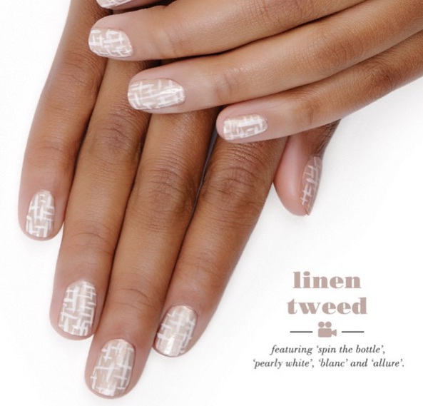 LINEN TWEED NAILS