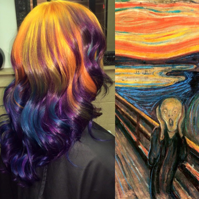 Hair Colourist Creates Stunning Hair Looks Inspired By Famous Paintings