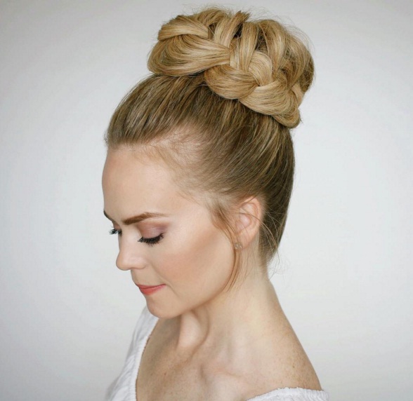 Half French Twist Step by Step Tutorial - The Small Things Blog