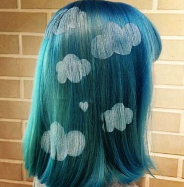 Hair Stencilling Would You Rock This Crafty New Trend? BEAUTY