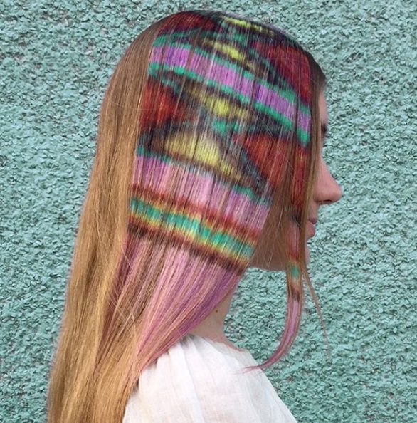 Hair Stencilling Would You Rock This Crafty New Trend? BEAUTY