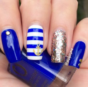 New Nautical Nail Art Ideas For The Ultimate Beauty Voyage | BEAUTY