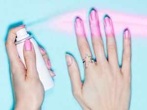 spray nails