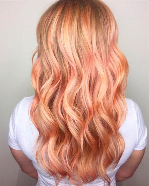 How to Dye Hair Peach at Home  Glowsly