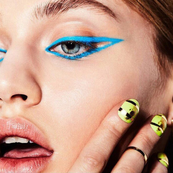 Master Winter's Graphic Eyeliner Trend At Home