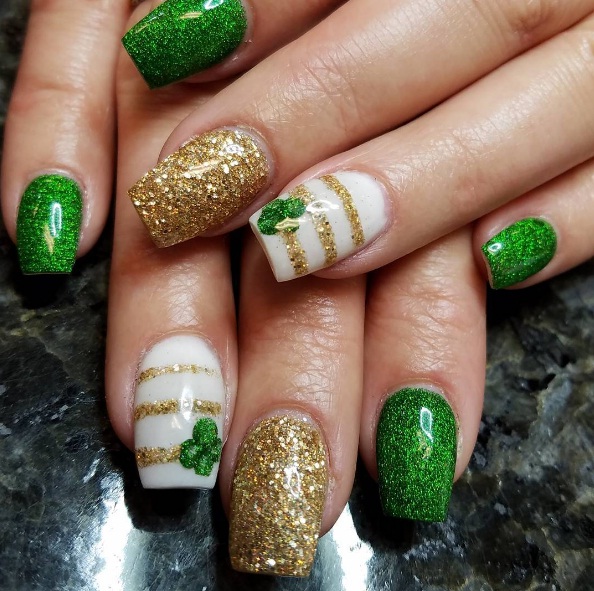 Nail Art: St. Patrick's Day Nails | Nailpro
