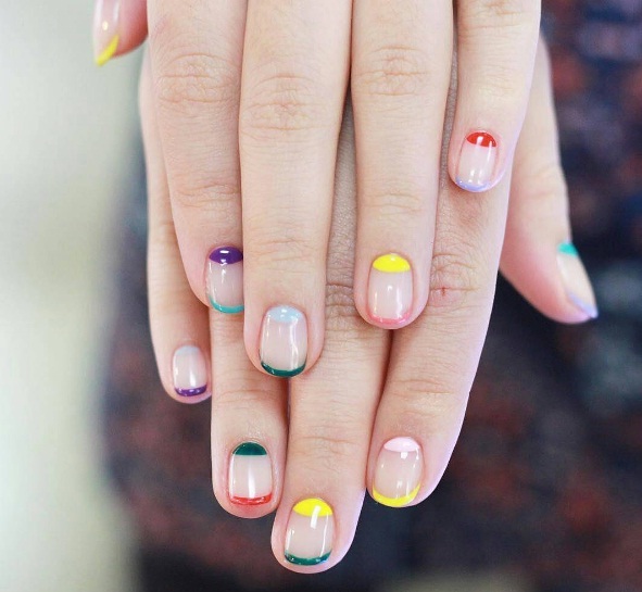Painted Cuticles Are The Newest Twist On The Colourful Spring Manicure |  BEAUTY