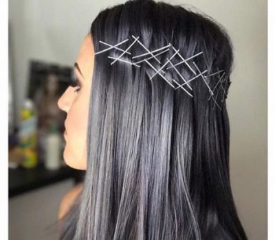Charcoal Grey Hair Beauty