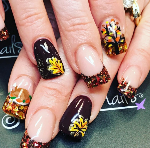 Thanksgiving Nails That Are Perfect For The Season | BEAUTY