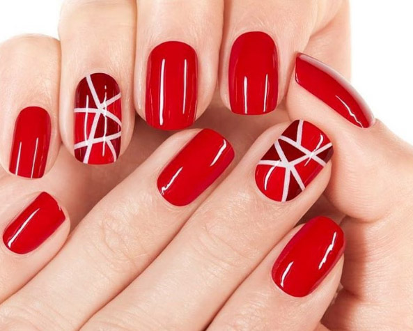 yolai short white and red nail wear new year's christmas nails cute snowman  snowfield christmas tree powder nail plate 2ml - Walmart.com