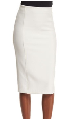 Get Jennifer Lopez’s Ladylike Pastel Sweater And White Skirt | FASHION