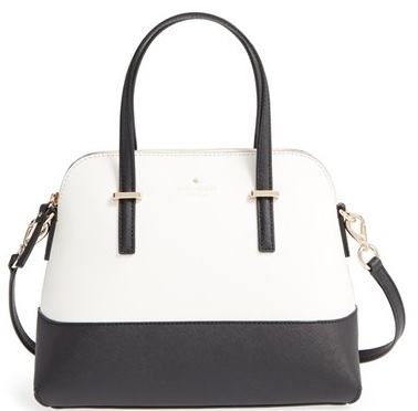 BLACK AND WHITE HANDBAG