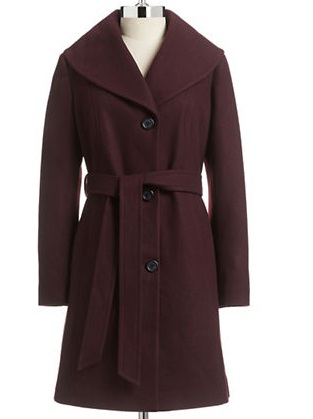 BURGUNDY COAT