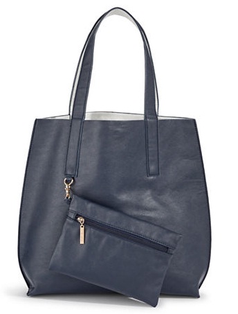 NAVY BLUE HANDBAG