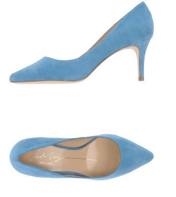 PALE BLUE PUMPS