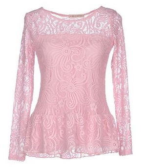 PINK LACE BLOUSE