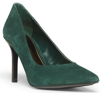 RALPH LAUREN SUEDE PUMPS