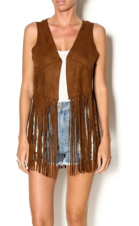 SUEDE VEST