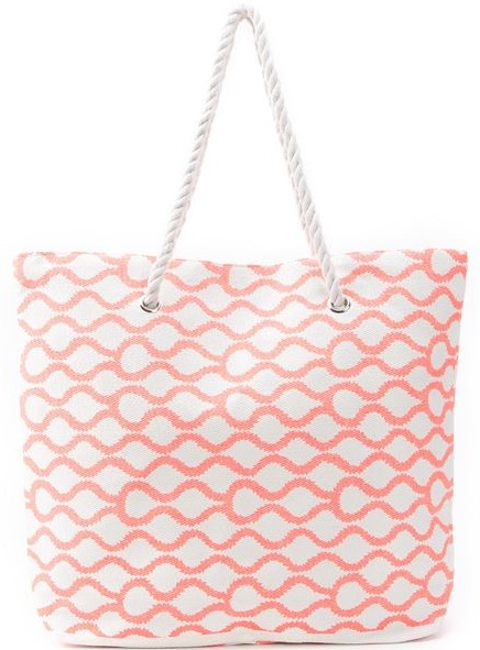 PINK AND WHITE BAG
