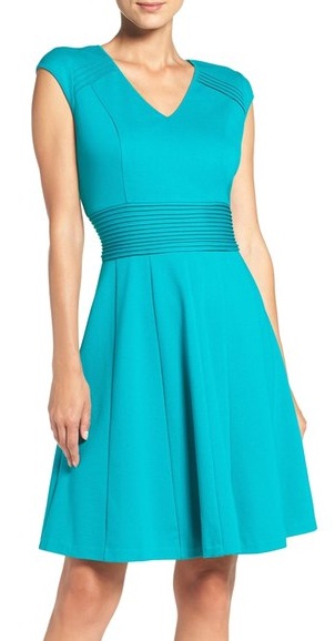 teal dress