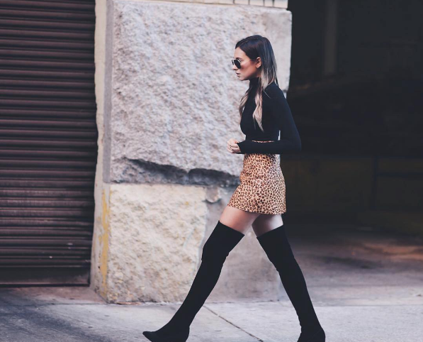 Style Over-The-Knee Boots Like A Fashionista This Season