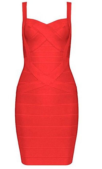 Get Leslie Mann’s Hot Red Bodycon Dress From “The Comedian” | FASHION