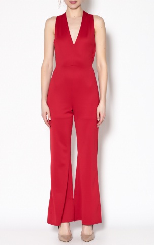 RED JUMPSUIT | FASHION