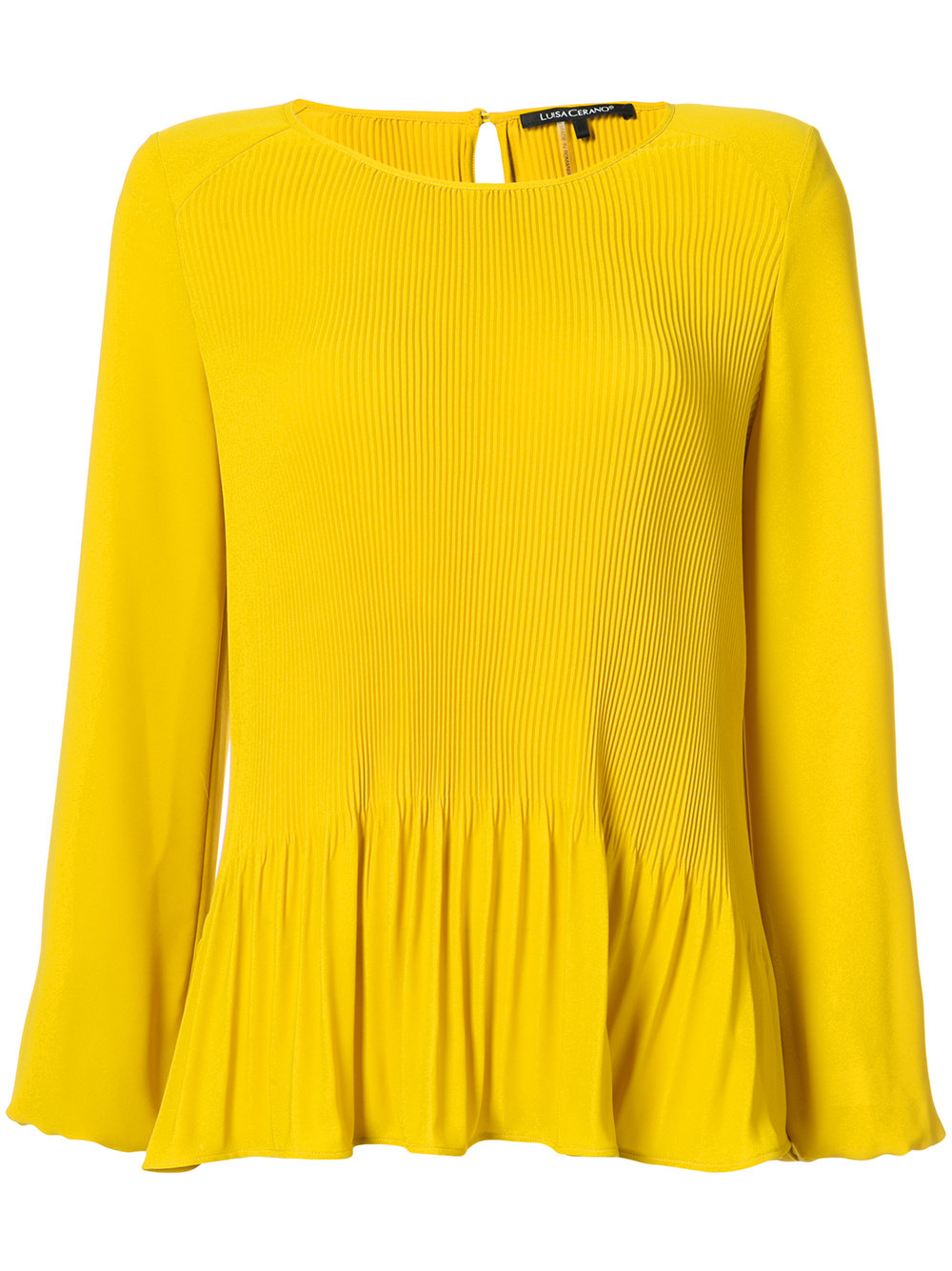 YELLOW BLOUSE FASHION