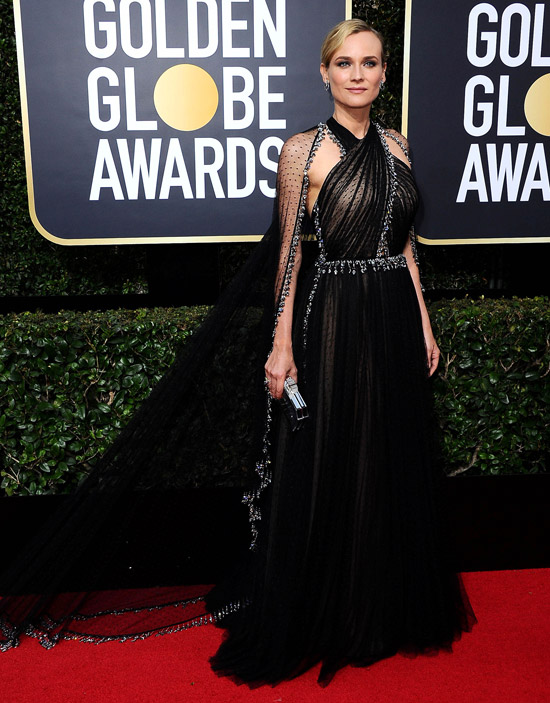 Black Dresses Steal The Spotlight At The 2018 Golden Globes | FASHION
