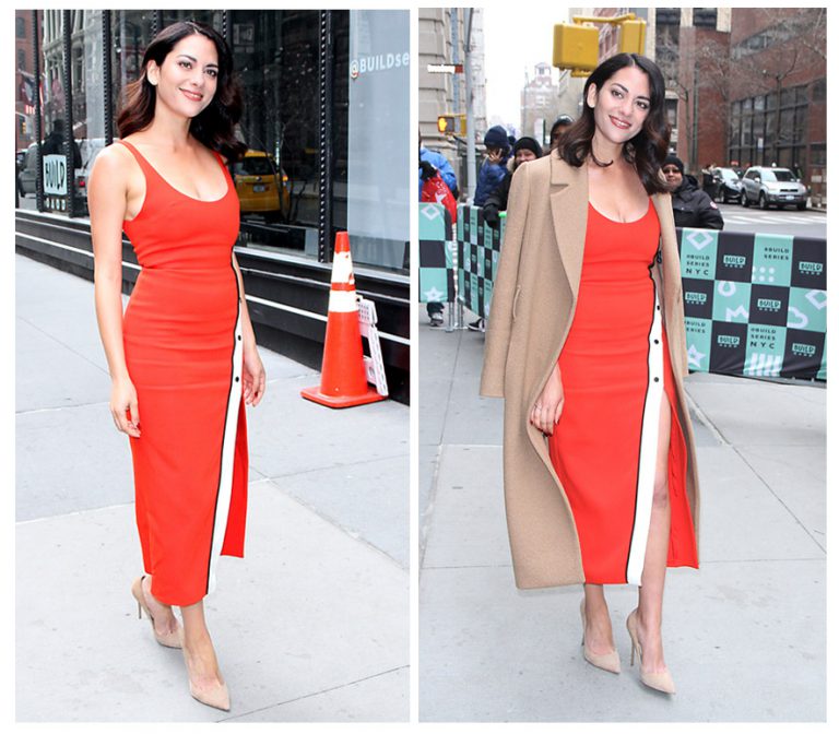 Real Style Cover Girl Inbar Lavi Looks Radiant In Red | FASHION