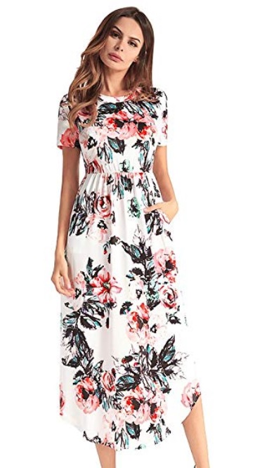 Steal Anna Kendrick’s Pretty Floral Dress From “A Simple Favor” | FASHION
