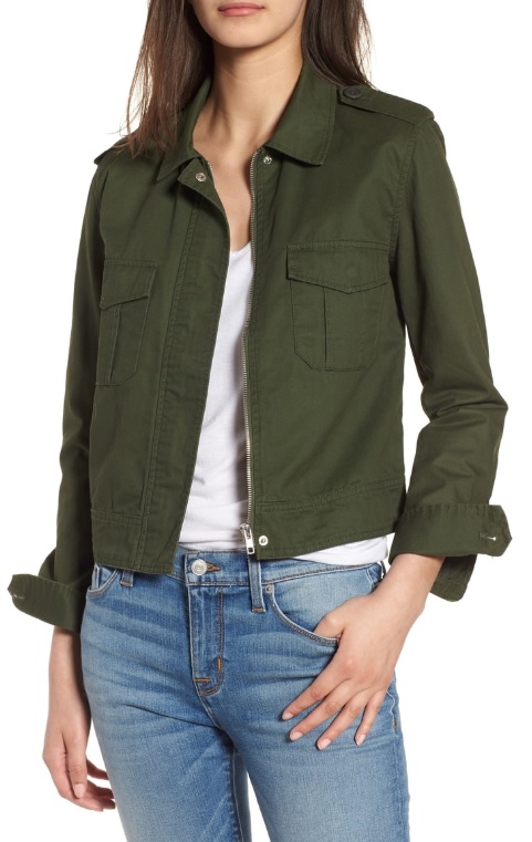 Army Green Military Jacket – Alycia Mikay Fashion