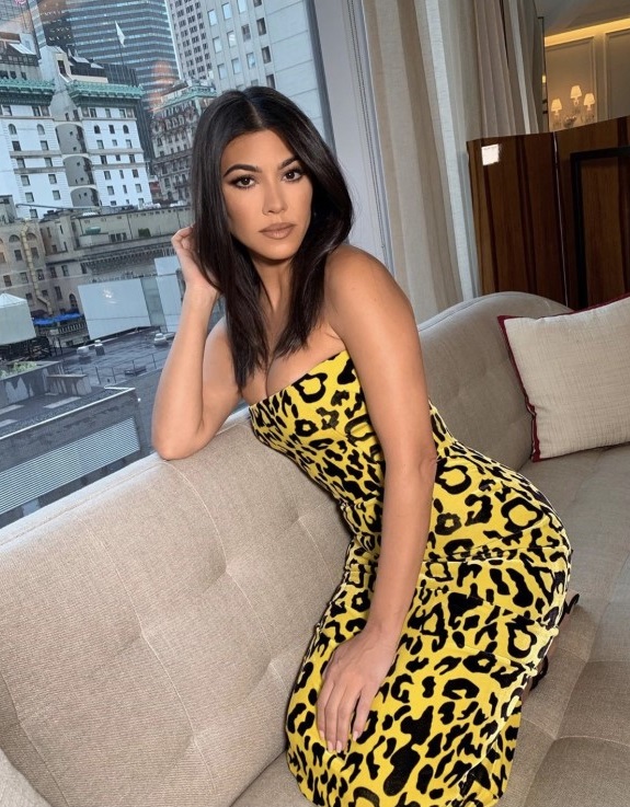 yellow animal print